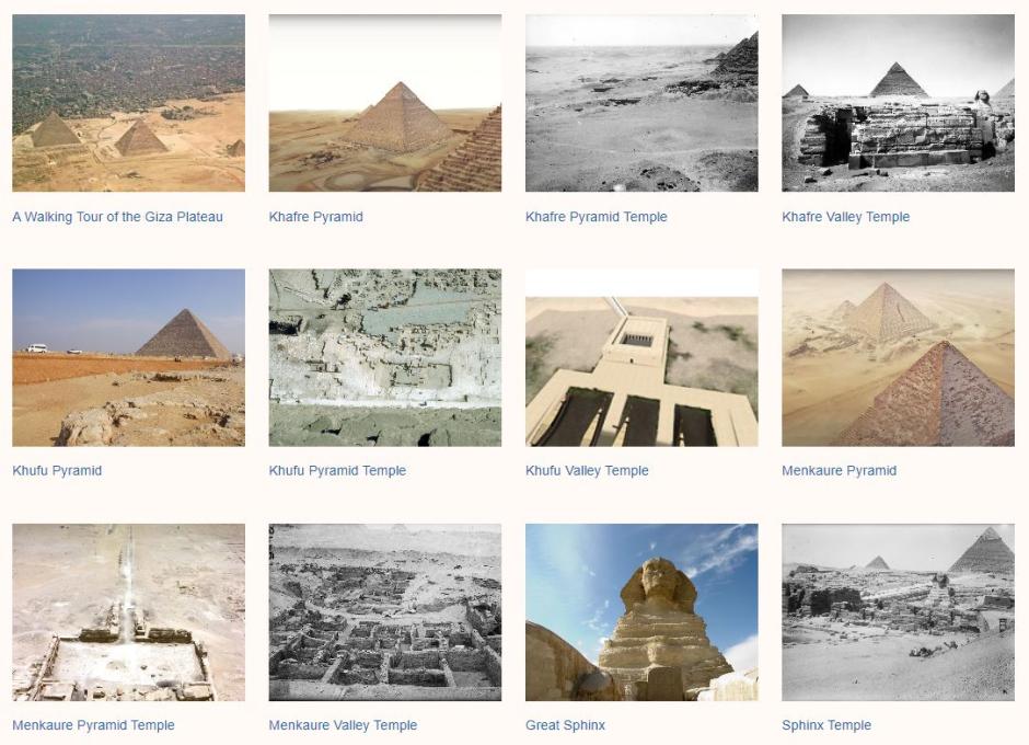 Los tours que se ofrecen en el 'Giza Digital Project'