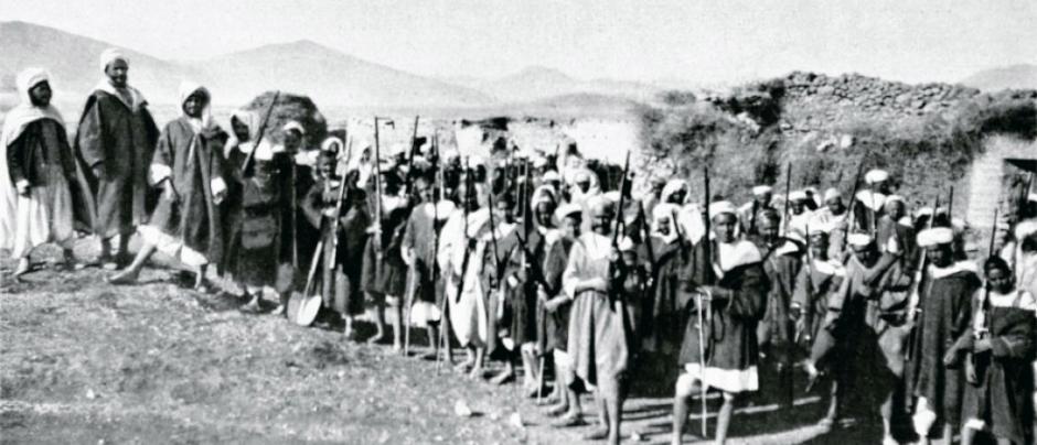 Combatientes rifeños en 1922