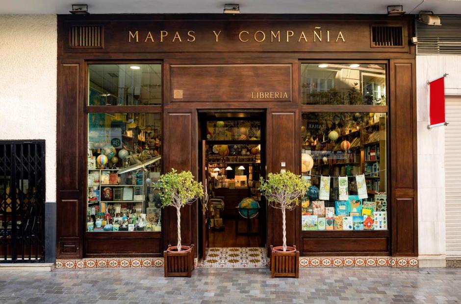 Librería Mapas y Compañía de Málaga