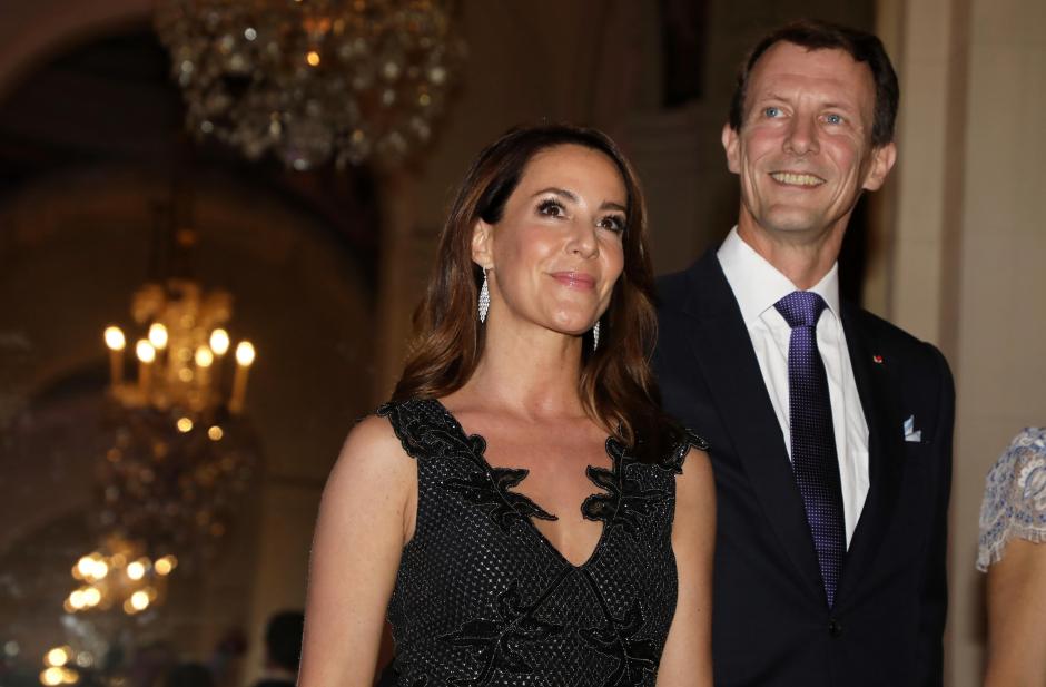 Princess Marie and Prince Joachim of Denmark during official visit to France at the Paris town hall in Paris, France, October 8, 2019.  *** Local Caption *** .