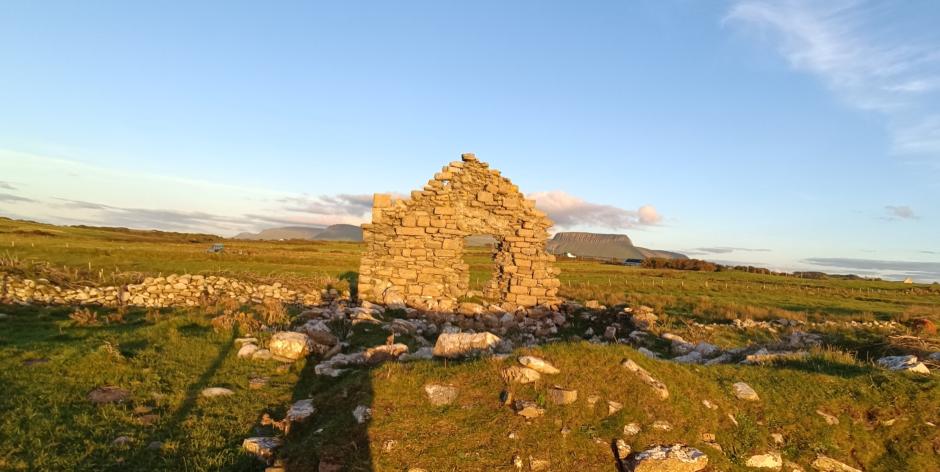 Ruinas de Staad Abbey Grange Co Sligo Irlanda