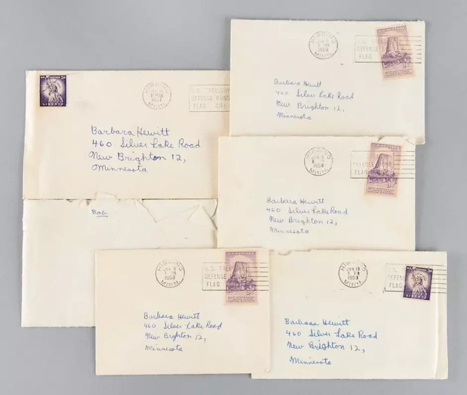 Las cartas de Bob Dylan dirigidas a Barbara Ann Hewitt