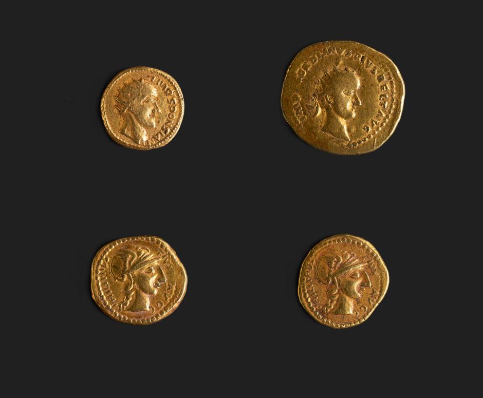 Las cuatro monedas de oro
