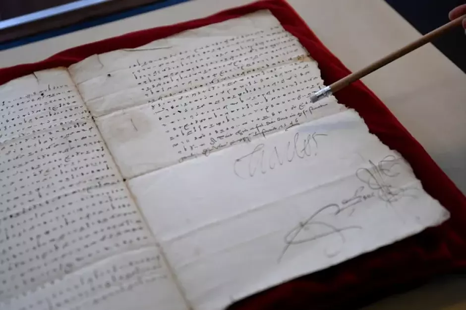 La carta encriptada de Carlos V que acaba de ser descifrada
