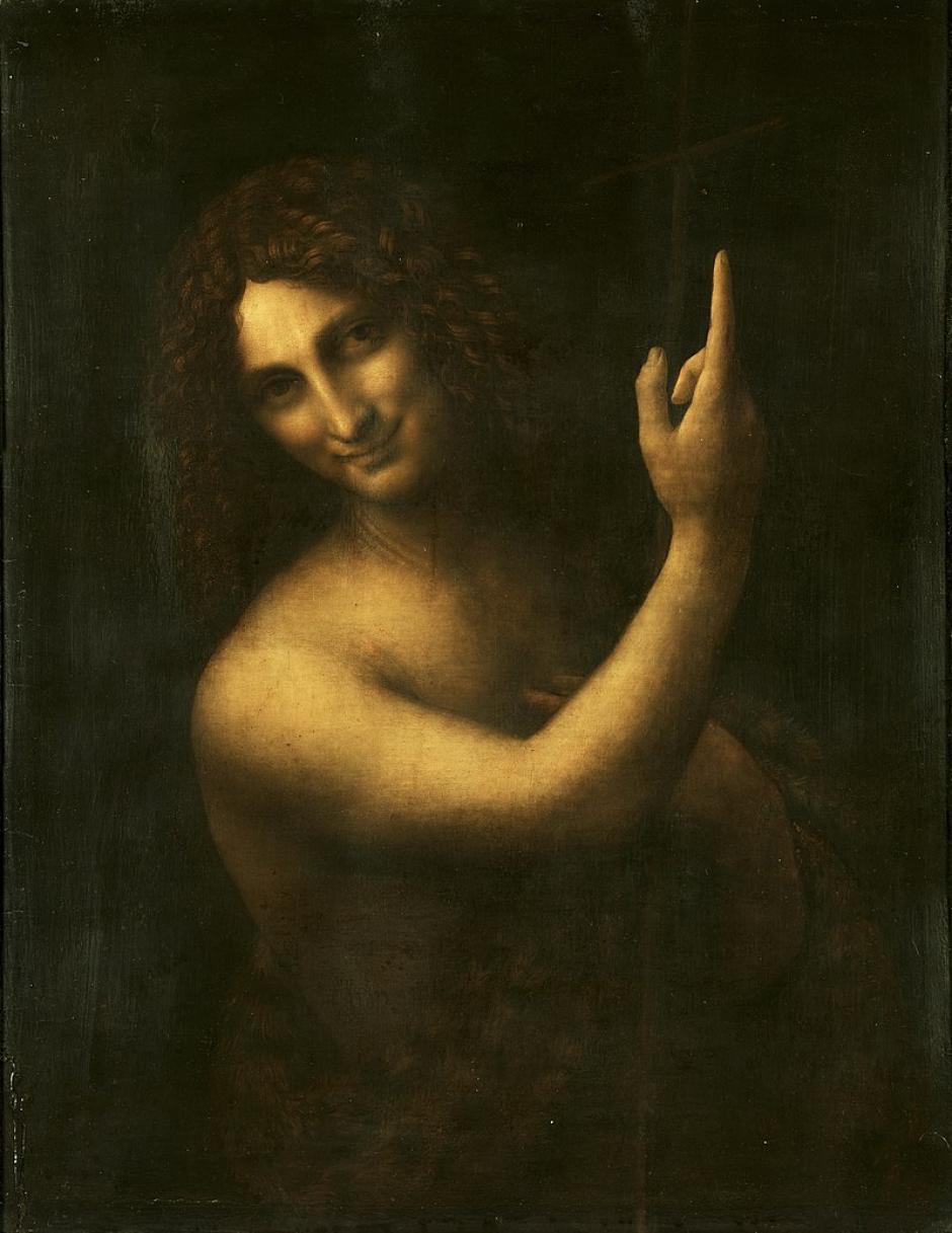 'San Juan Bautista', cuadro de Leonardo da Vinci
