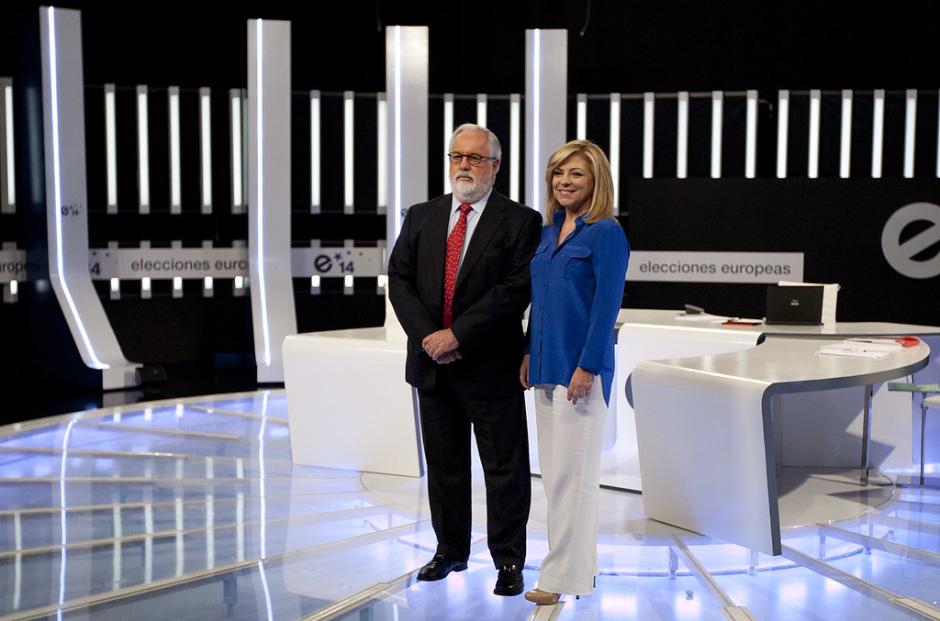El debate entre Arias Cañete y Valenciano en 2014