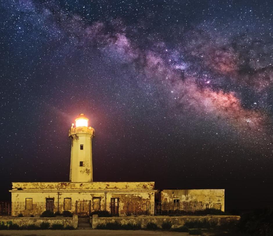 May2020 Milky Way Behind The Lighthouse of Plemmirio – Syracuse, Sicily