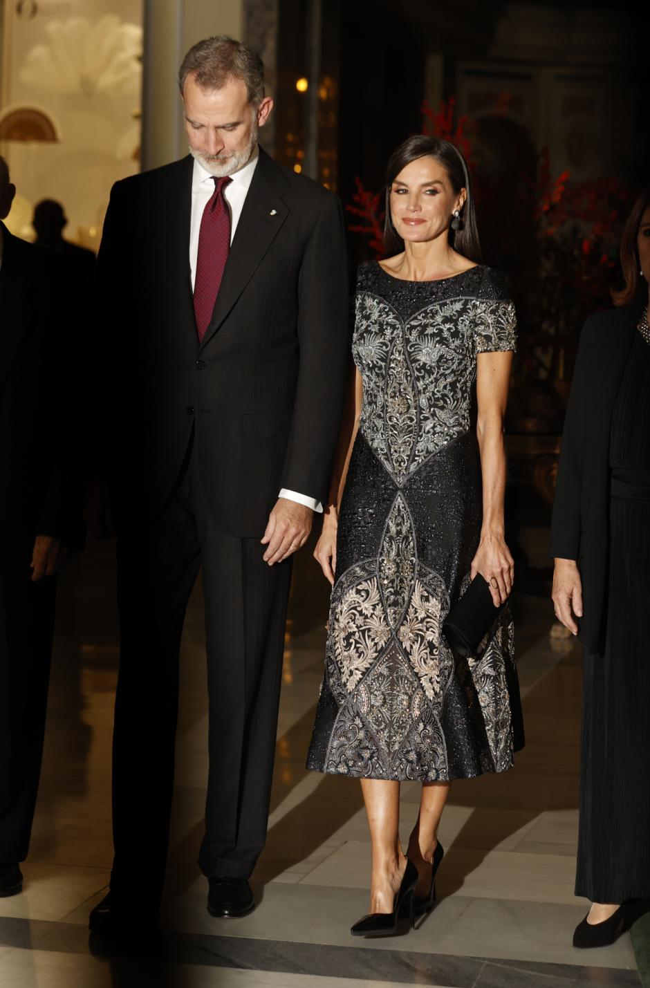 Kings Spain Felipe Vi,Queen Letizia during the 39 edition of the Journalist Award "Francisco Cerecedo" in Madrid on Tuesday, 29 November 2022.