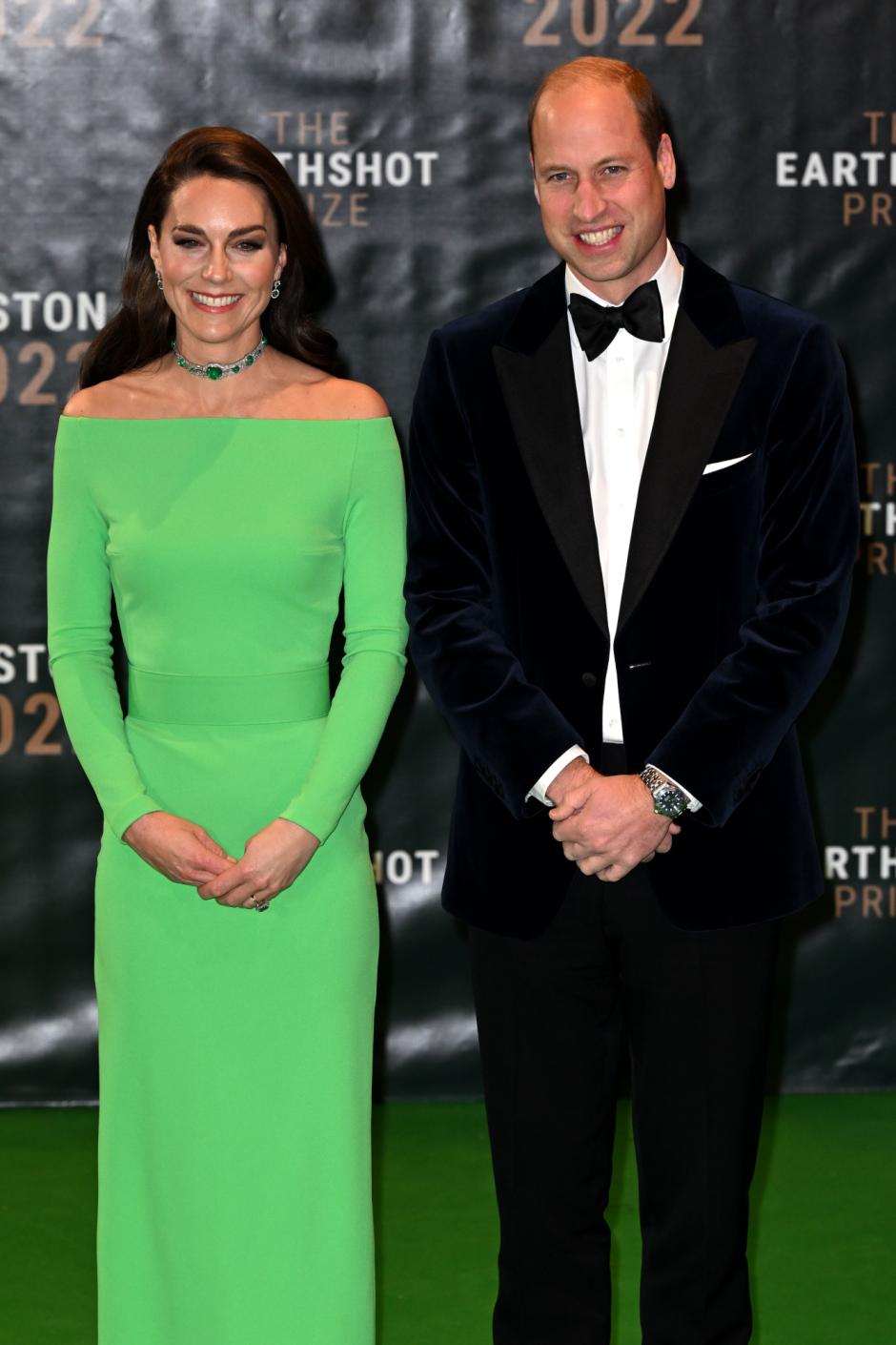Mandatory Credit: Photo by Tim Rooke/Shutterstock (13646664ap)
Catherine Princess of Wales and Prince William
Prince William and Catherine Princess of Wales visit to The Earthshot Prize Awards, MGM Music Hall at Fenway, Boston, Massachusetts, USA - 02 Dec 2022
The final engagement of The Prince and Princess' trip to Boston will see them attend the second annual Earthshot Prize Awards Ceremony at the MGM Music Hall at Fenway, during which the 2022 Winners will be unveiled.