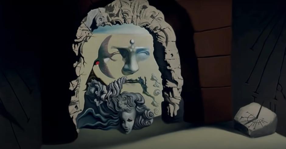 Fotograma de Destino, el cortometraje realizado por Dalí para Disney