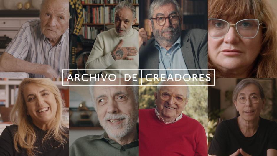 Archivo de creadores, producido por La Fábrica y la Fundación ”la Caixa”, gira en torno a grandes artistas, cineastas, escritores, actores, arquitectos, cocineros y filósofos españoles, cuya memoria pretende preservar