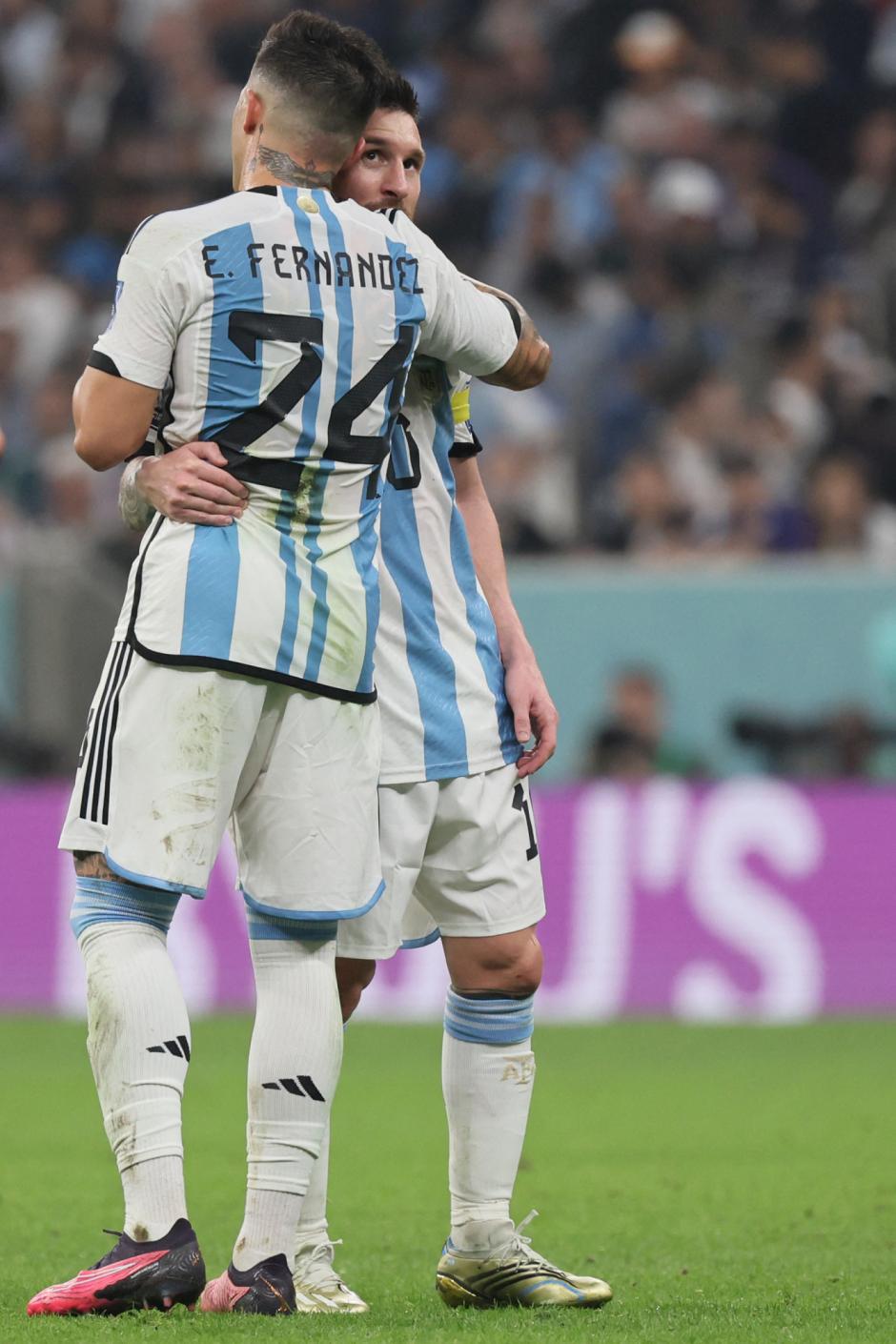 Con Enzo Fernández, Leo Messi juega mejor