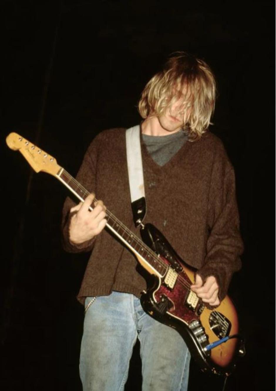 Kust Cobain, capturado por Karen Mason Blair