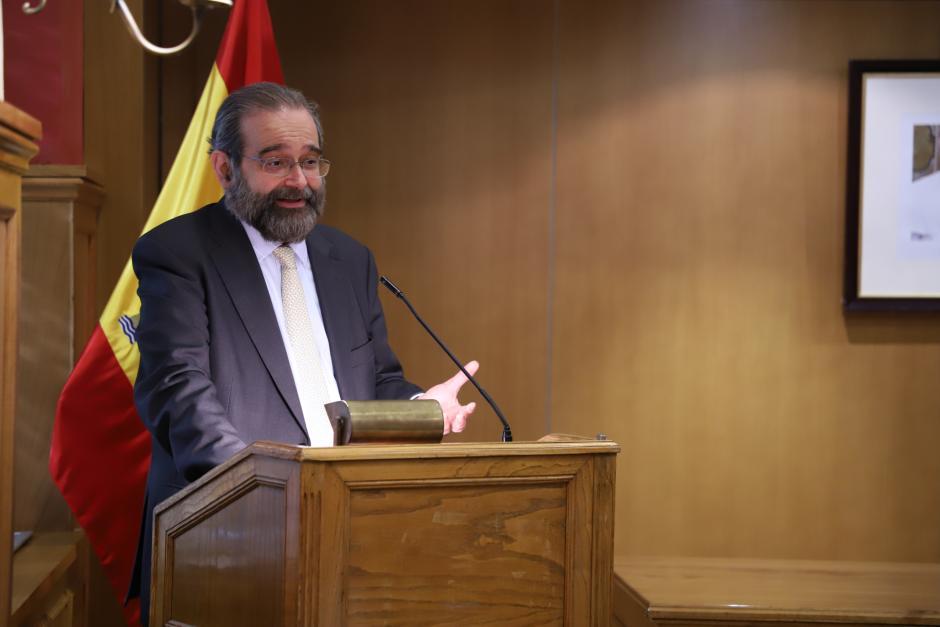 El presidente de la ACdP, Alfonso Bullón de Mendoza