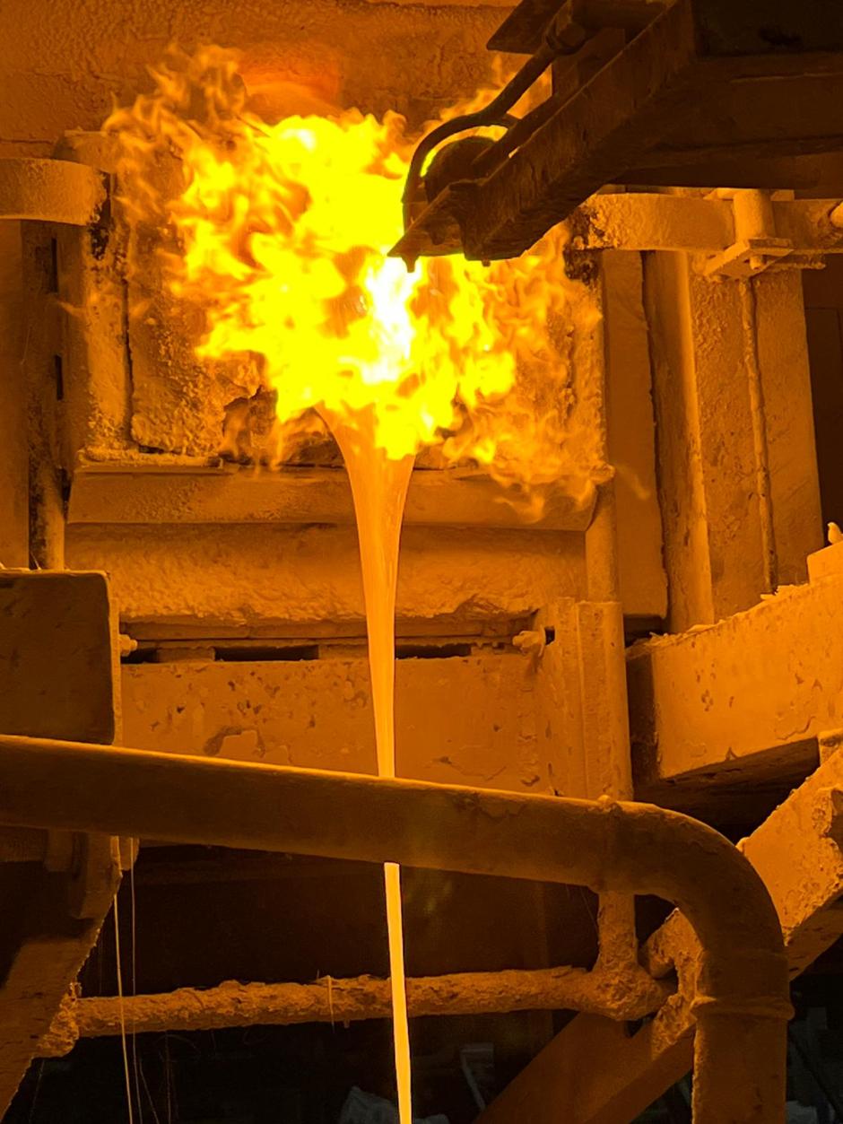 Proceso en el que se forja la cerámica.