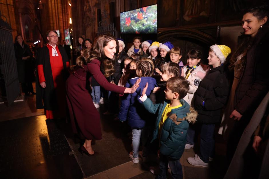 Kate Middleton Princess of Wales attending Christmascarol service at WestminsterAbbey, London, UK - 15 Dec 2022