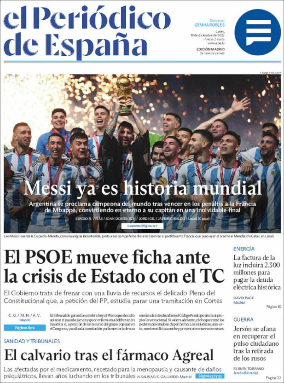 Messi, rey del fútbol