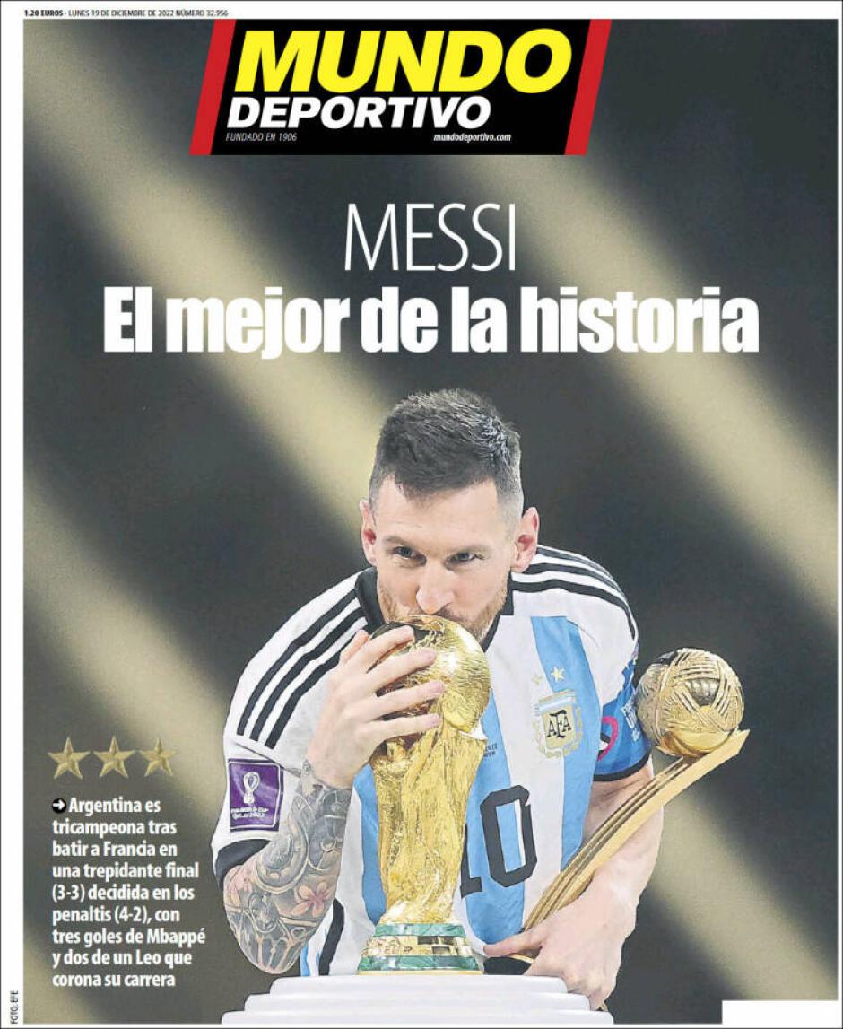Messi, rey del fútbol