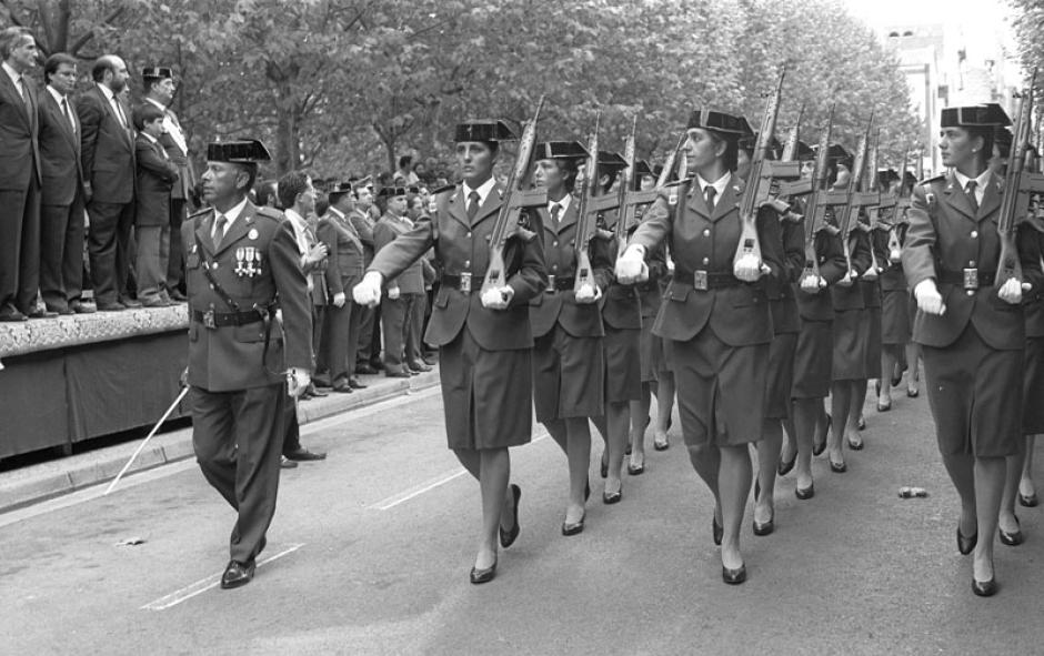 Las mujeres no se incorporaron a la Guardia Civil hasta el año 1988