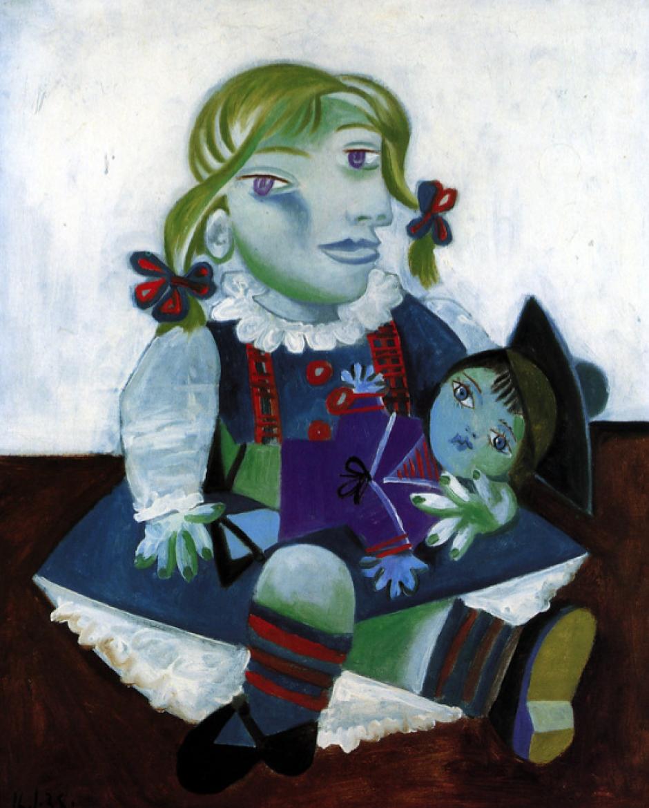 ''Maya con la Muñeca' (1938), de Picasso