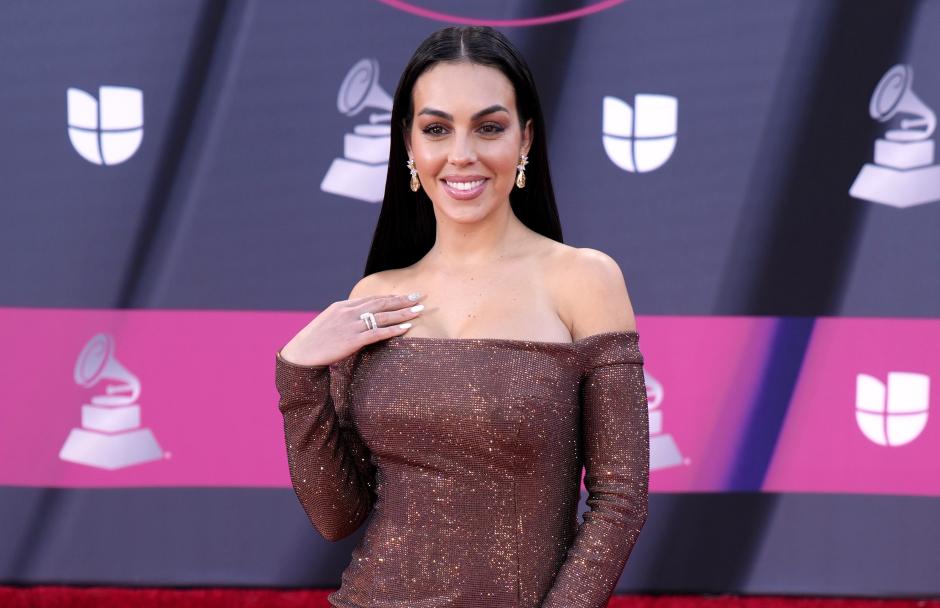 Georgina Rodriguez during the 23rd annual Latin Grammy Awards on Thursday, Nov. 17, 2022,