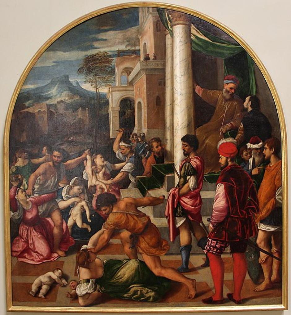 'Masacre de los inocentes', de Bonifacio de Pitati