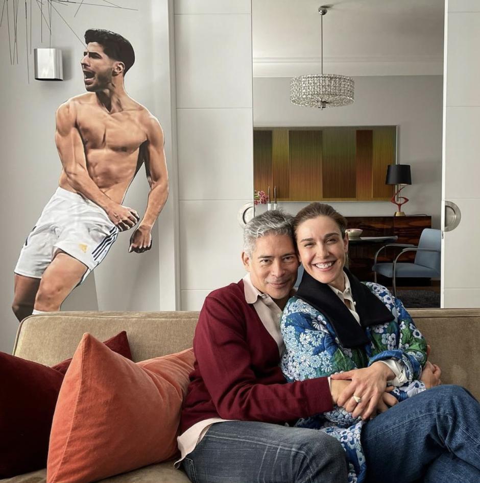 El Asensio gigante que hay en el salón de la casa de Boris Izaguirre