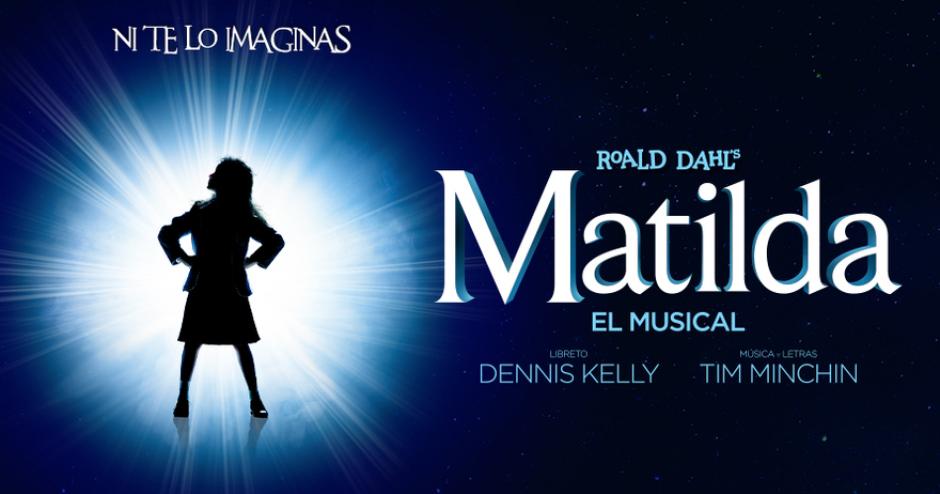 El cartel del Musical de Matilda