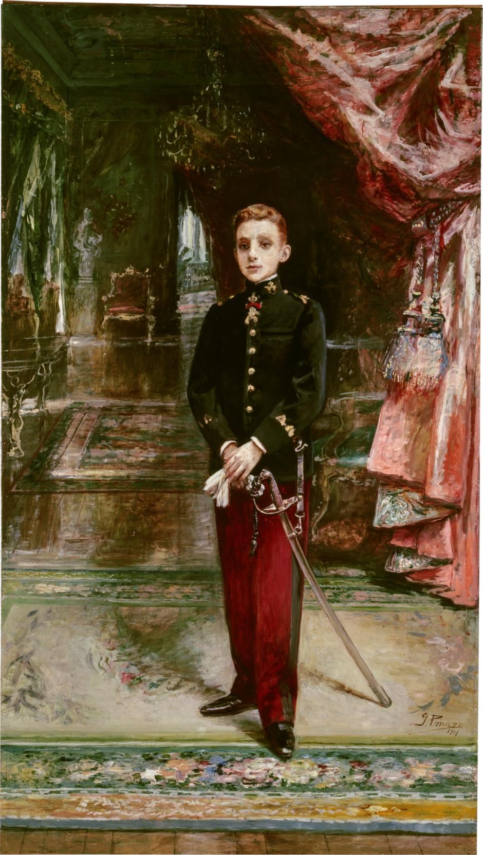 'Alfonso XIII, cadete', de Ignacio Pinazo