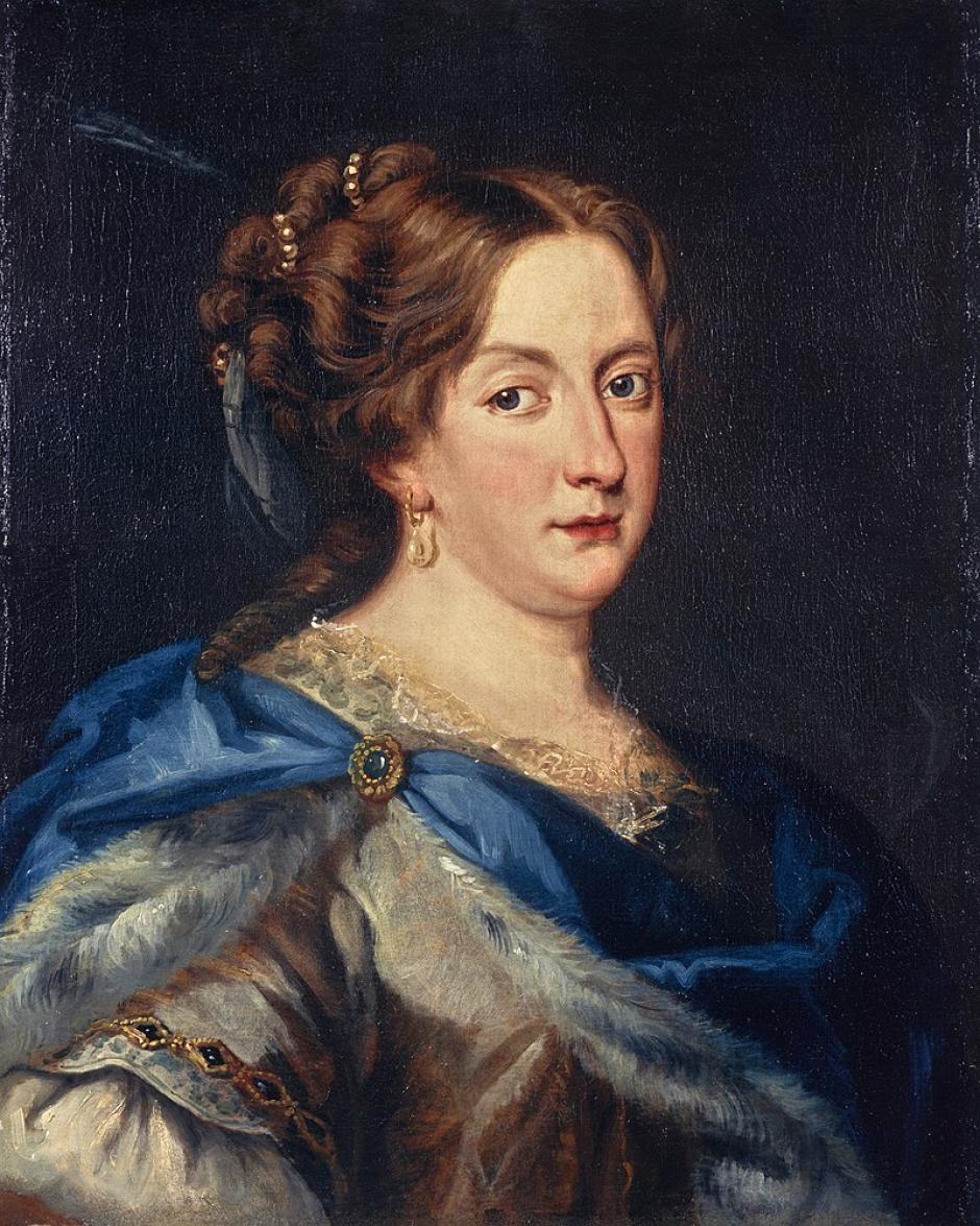 'La reina María Cristina de Suecia', de Jacob Ferdinand Voet