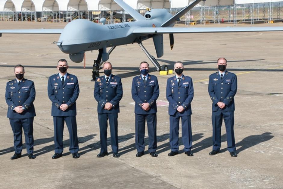 Los nuevos NQ-9 Predator B utilizados en Inteligencia fueron entregados al Ejército del Aire a partir de febrero de 2021