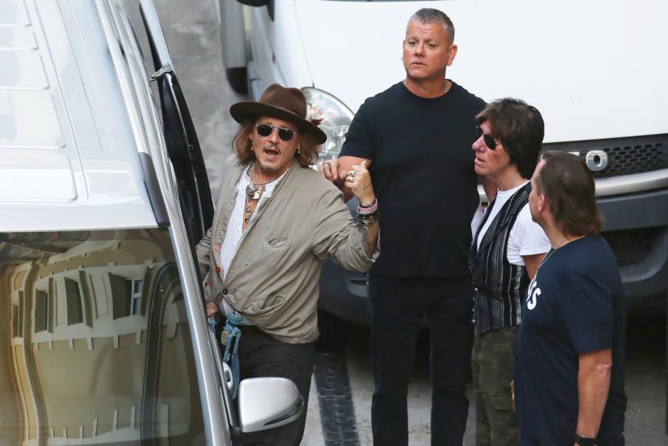 Johnny Depp y Jeff Beck