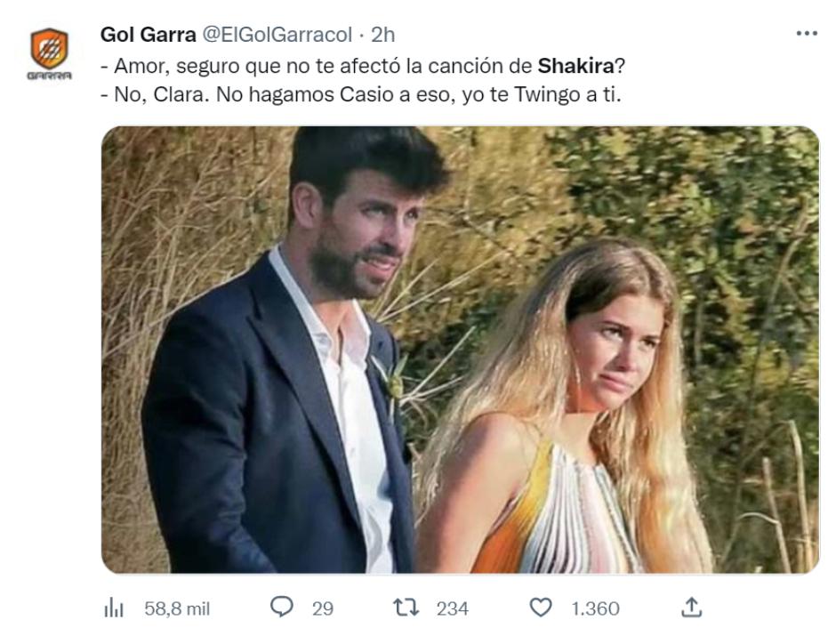 memes canción Shakira