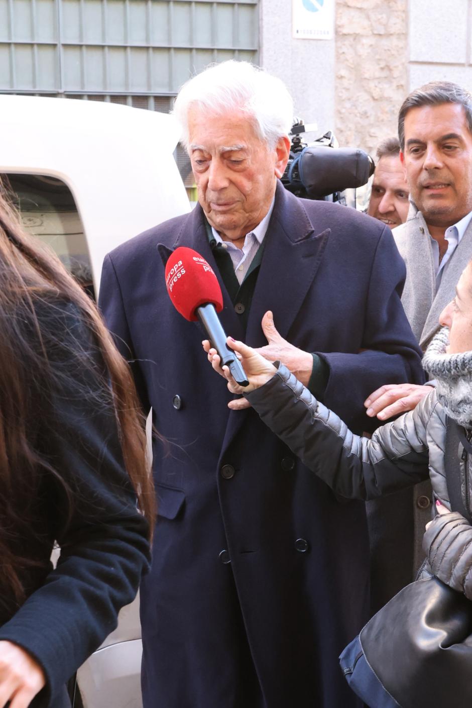 Mario Vargas Llosa in Madrid, 15 january 2023