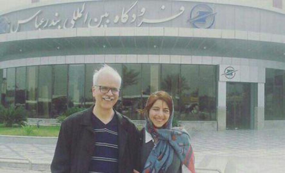 Saeed Madani, detenido en Irán.