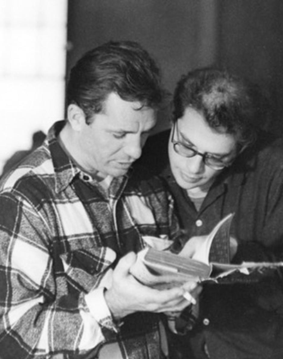 Jack Kerouac y Allen Ginsberg