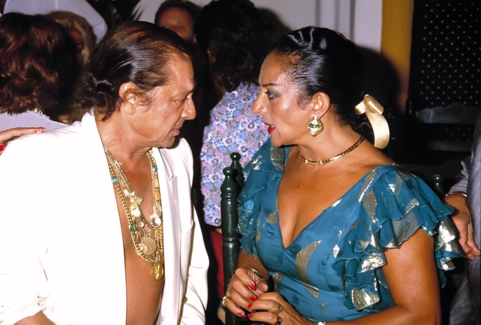 LOLA FLORES y EL BAILARIN ANTONIO,1986