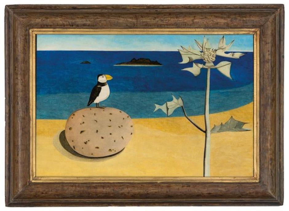 'Scillonian Beachscape', de Lucian Freud