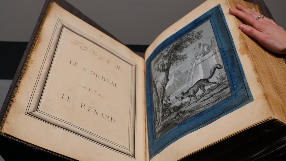 El ejemplar de 'Las Fábulas de la Fontaine' subastado por Christie's