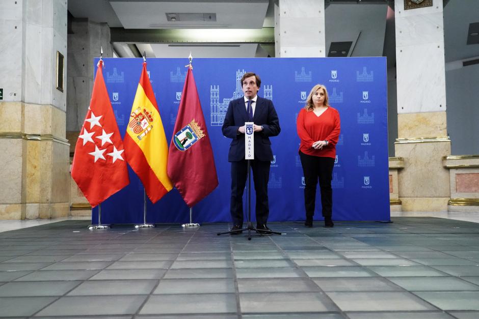El alcalde, José Luis Martínez-Almeida, presenta el nuevo Plan Territorial de Emergencias