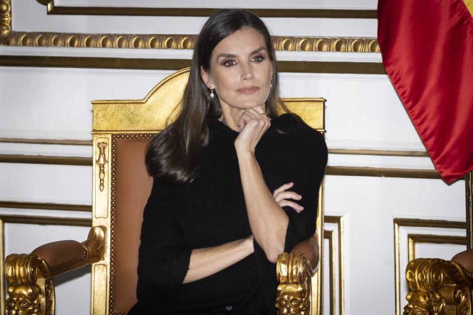 Spanish Queen Letizia Ortiz meeting on the ocassion of their official visit to Angola, in Luando on Tuesday, 7 February 2023.