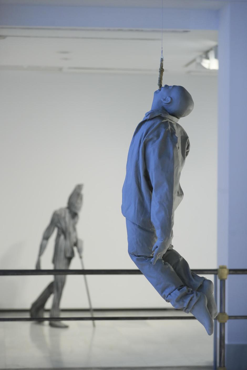 ''Colgado por la boca', de Juan Muñoz