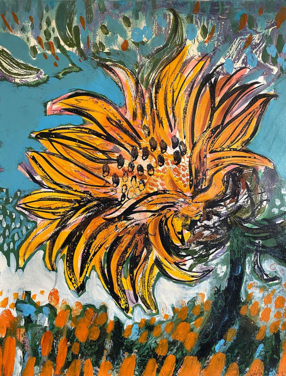 Sunflower II de Stéphanie de Malherbe