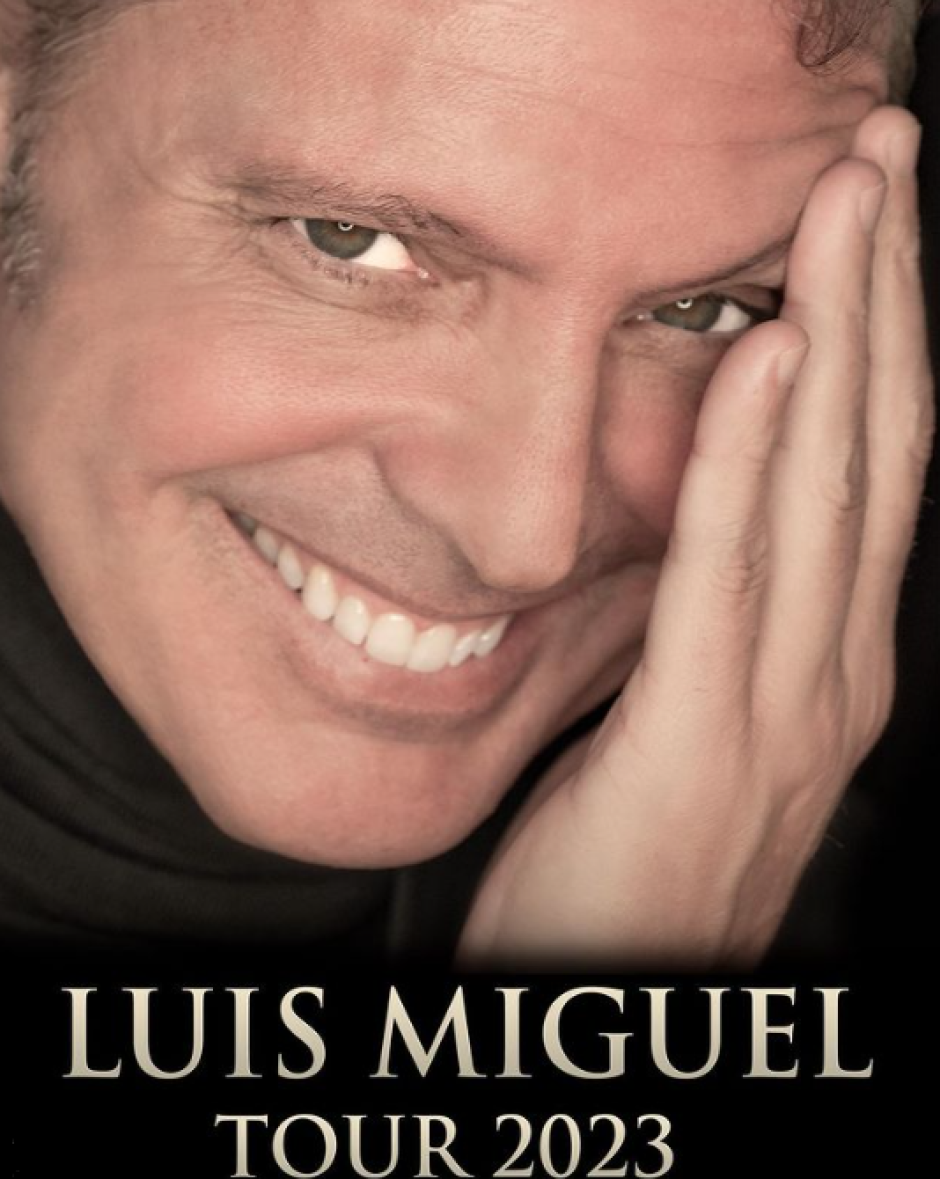 Anuncio de la nueva gira de Luis Miguel en 2023