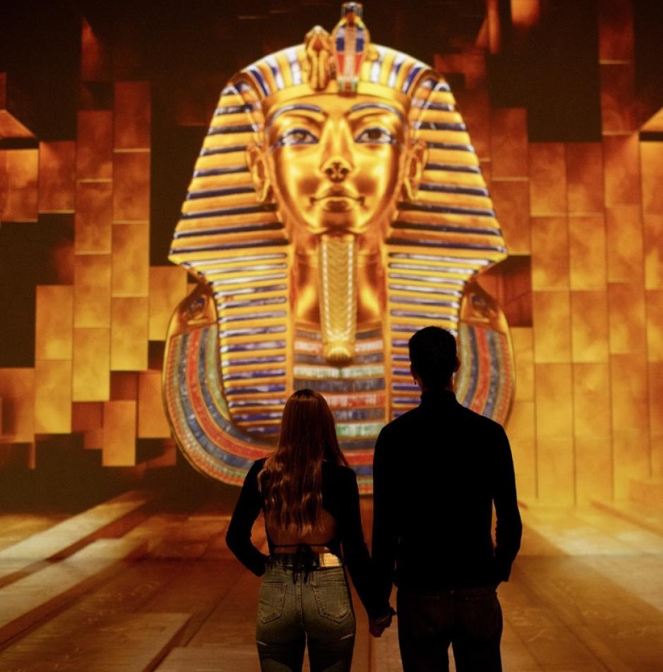 Exposición de Tutankamón en Matadero
