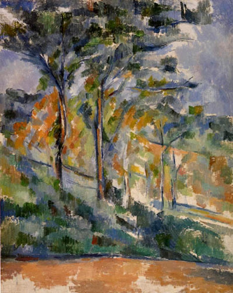 Sotobosque de Paul Cézanne