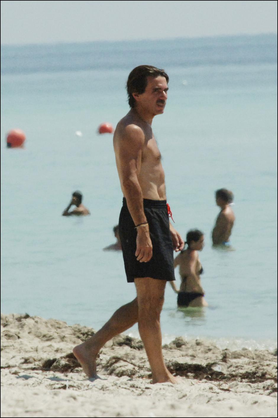 Aznar, de vacaciones en Miami en 2006