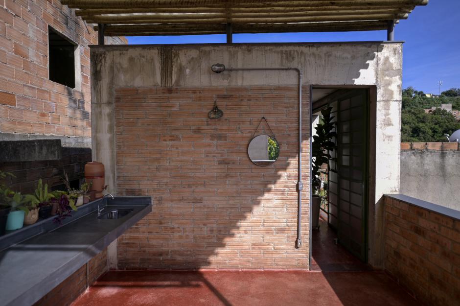 Parte de la terraza de la "casa del año"
