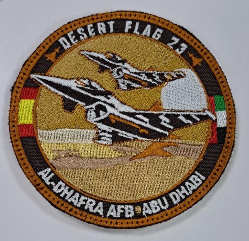 Emblema del ejercicio Desert Flag 23