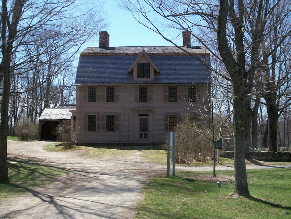 The Old Manse, casa de Emerson que alquiló Hawthorne en Concord